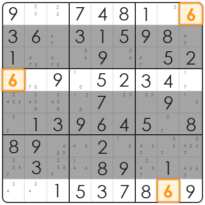 tips to solve sudoku